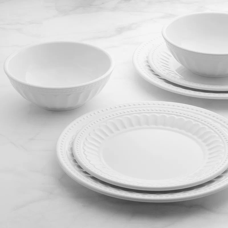 Charlton Home® Remi Melamine Dinnerware - Set of 12 | Wayfair North America