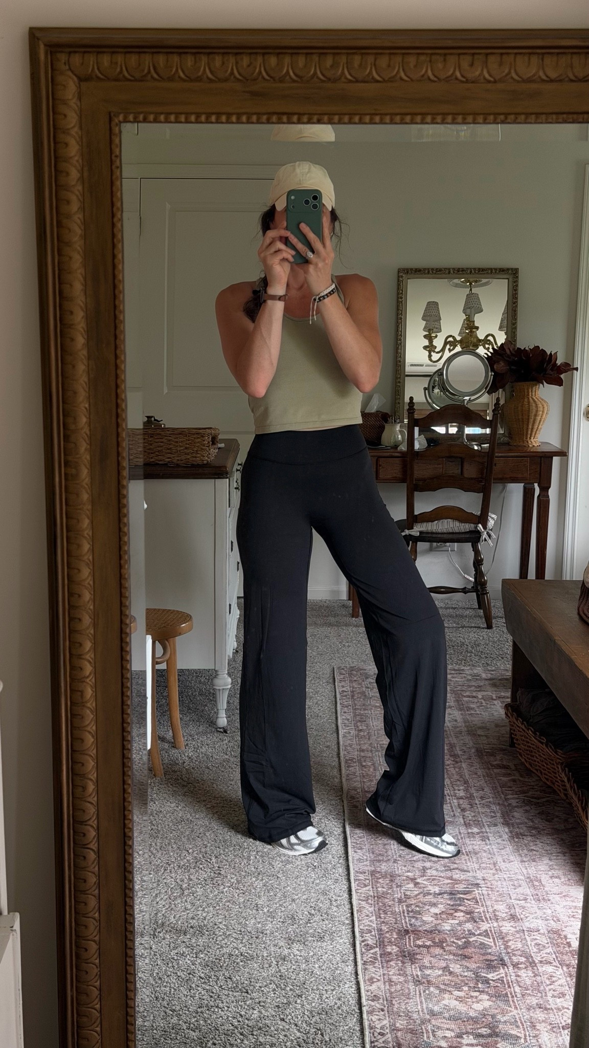 These wide leg workout pants are actually LONG enough! I’m 5’8” with long legs and got the 35” inseam and they’re perfect. So comfy, flattering, and finally a pair that doesn’t look cropped on me. 

Linked here!

#LTKHome #LTKootd #LTKfitnessgoals