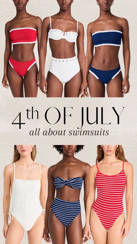Swimsuits for the 4th of July 

#LTKSeasonal