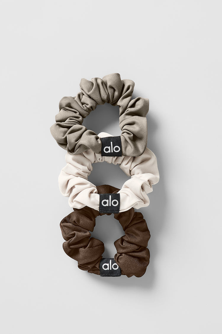 Fresh Mini Scrunchie (3-Pack) | Alo Yoga (US)