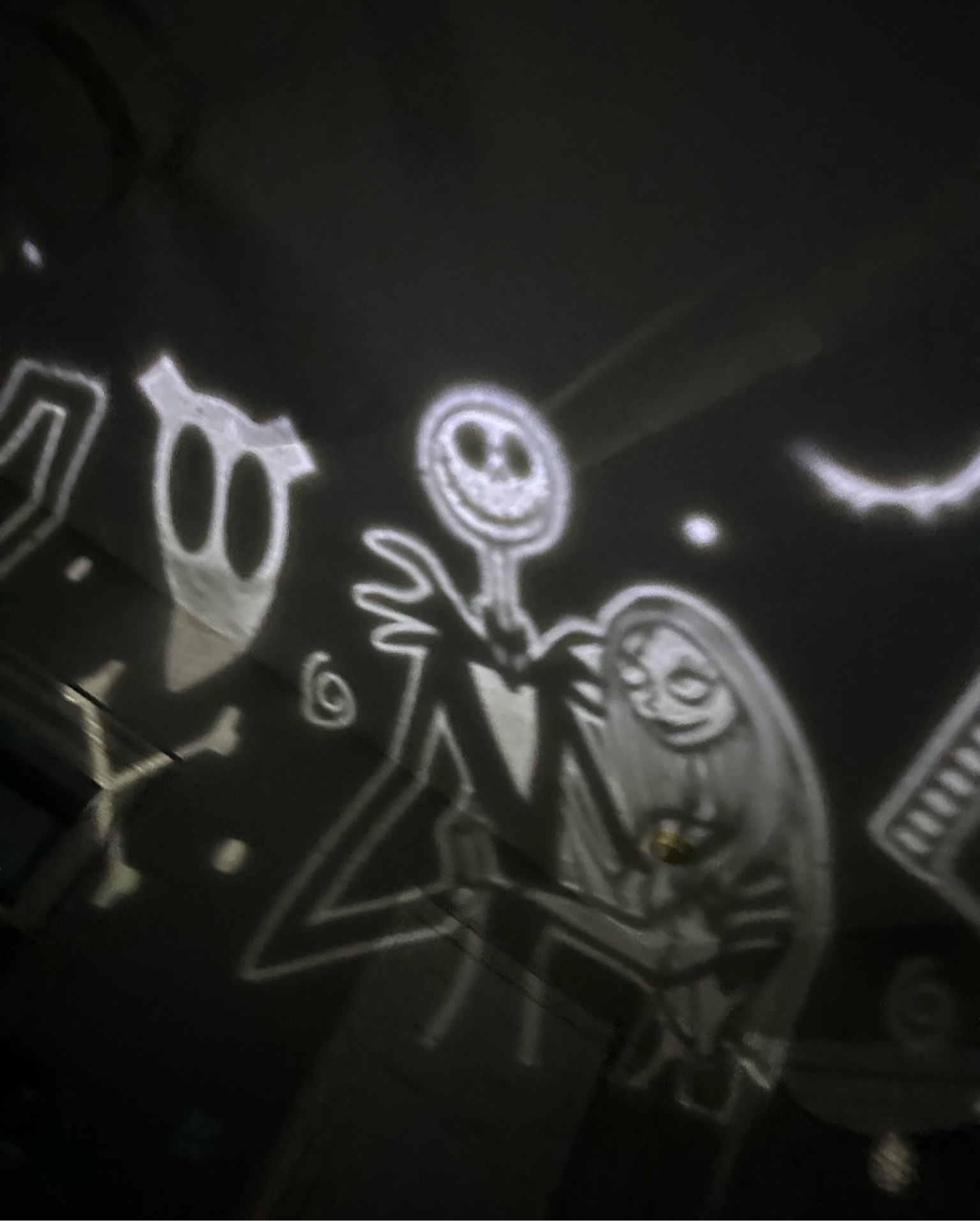 The cutest Nightmare Before Christmas shadow light! 