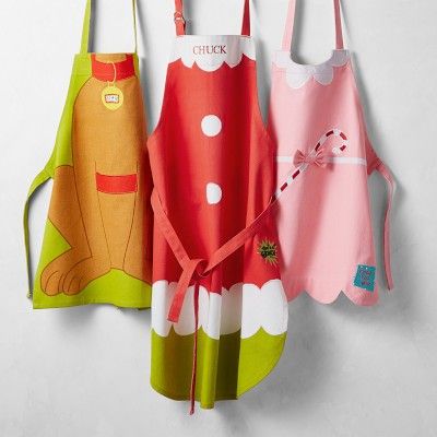 The Grinch™ Adult & Kid Aprons | Williams-Sonoma