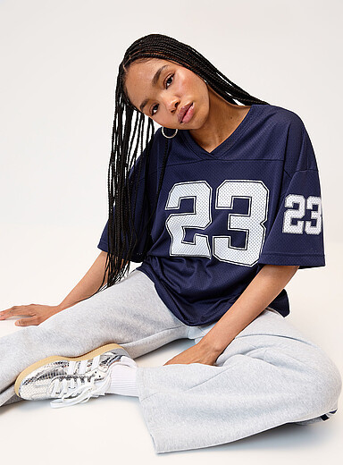 Number loose-fit jersey T-shirt | Simons