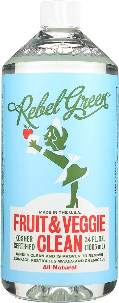 Rebel Green Cleaner Refill Fruit and Veggie, 34 Fl Oz | Amazon (US)