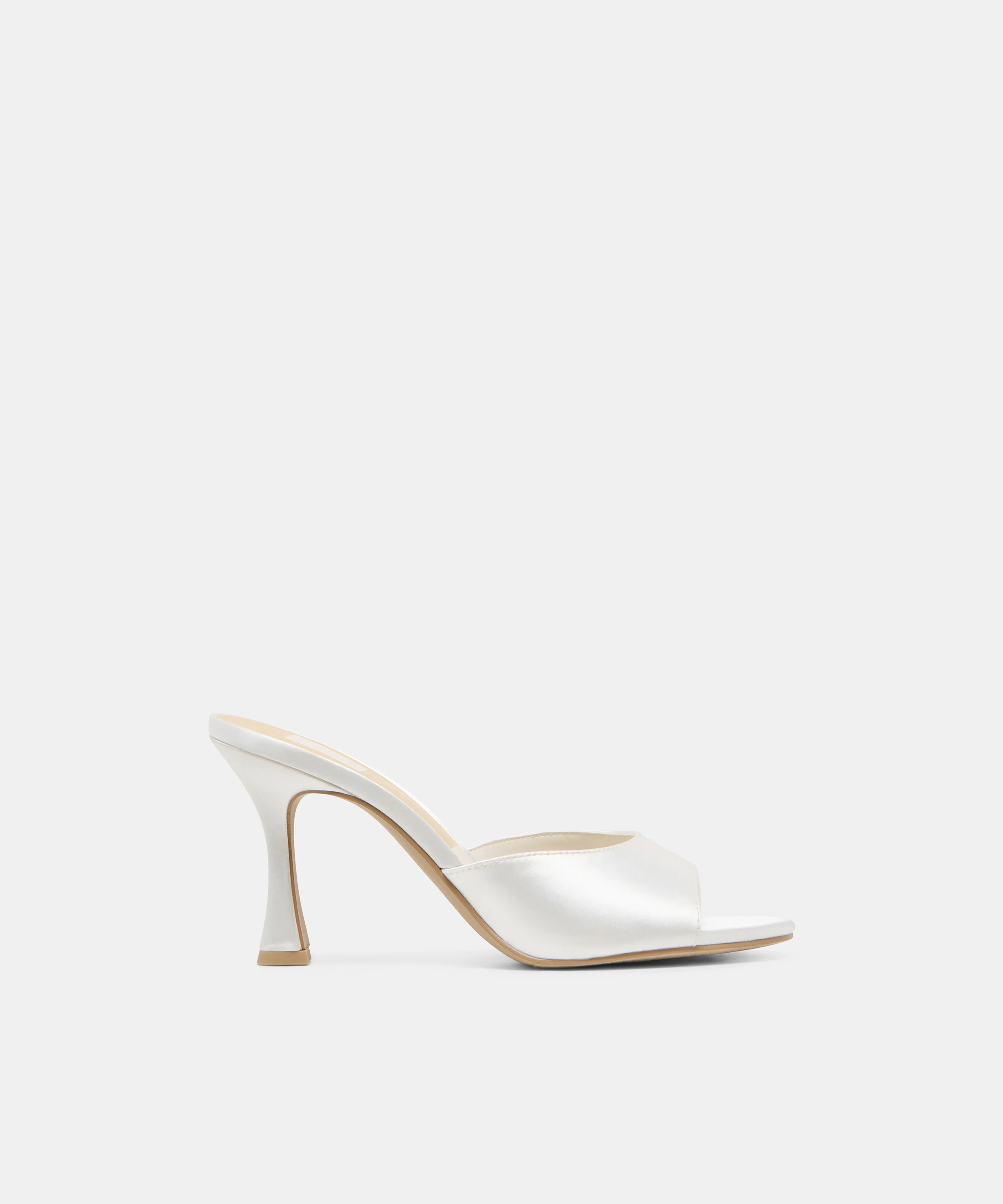 Rosha True White Satin Heels | Dolce Vita | DolceVita.com