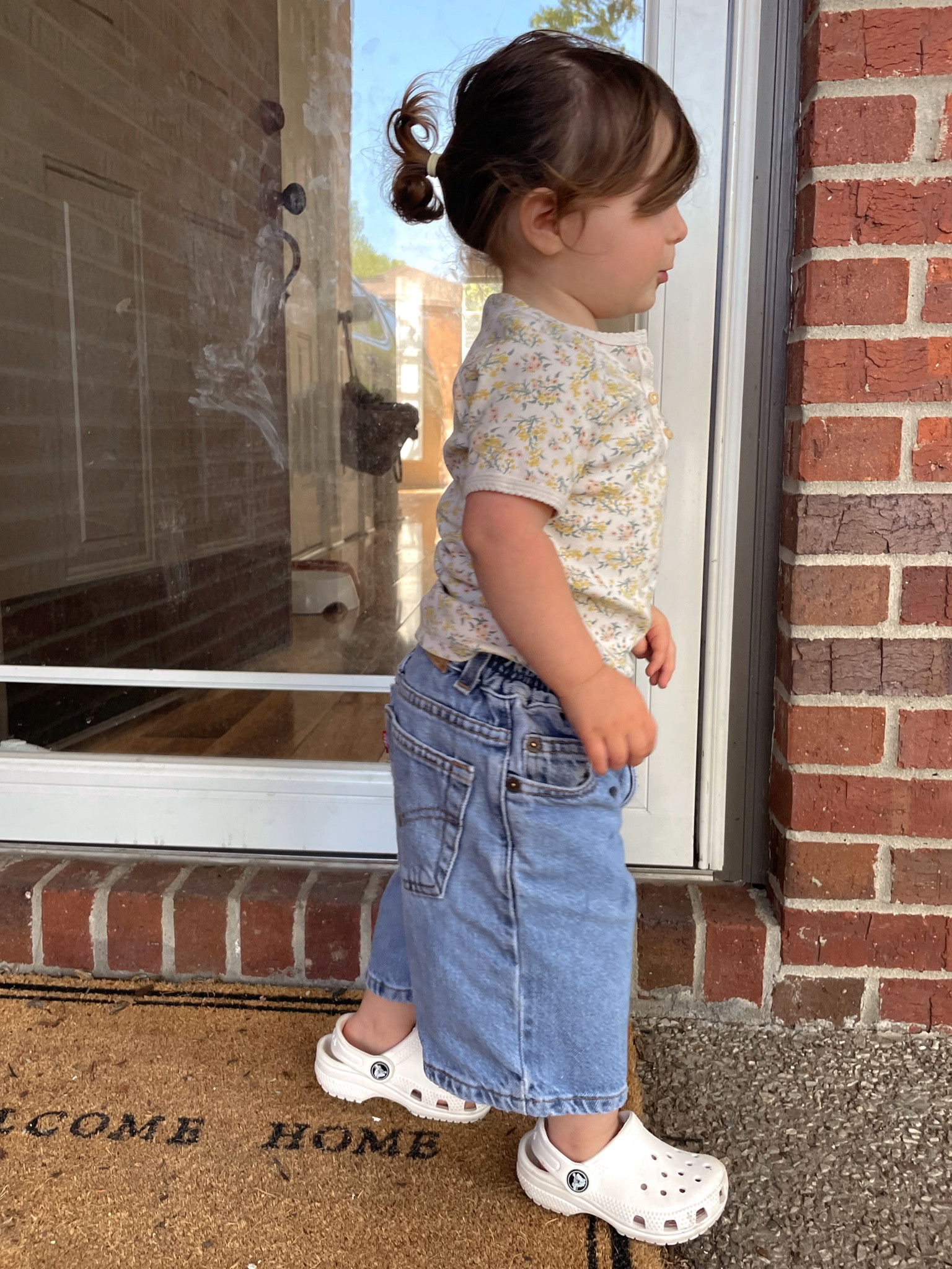 It’s a Hattie girl world, we’re just living in it. Bought some summer things from H&M kids that mix in with her wardrobe (vintage Levi jorts lol). Linked some things not pictured as well! She is a solid 2T but I sized up in some items to get more wear, like the lemon jacket! 

#LTKbaby