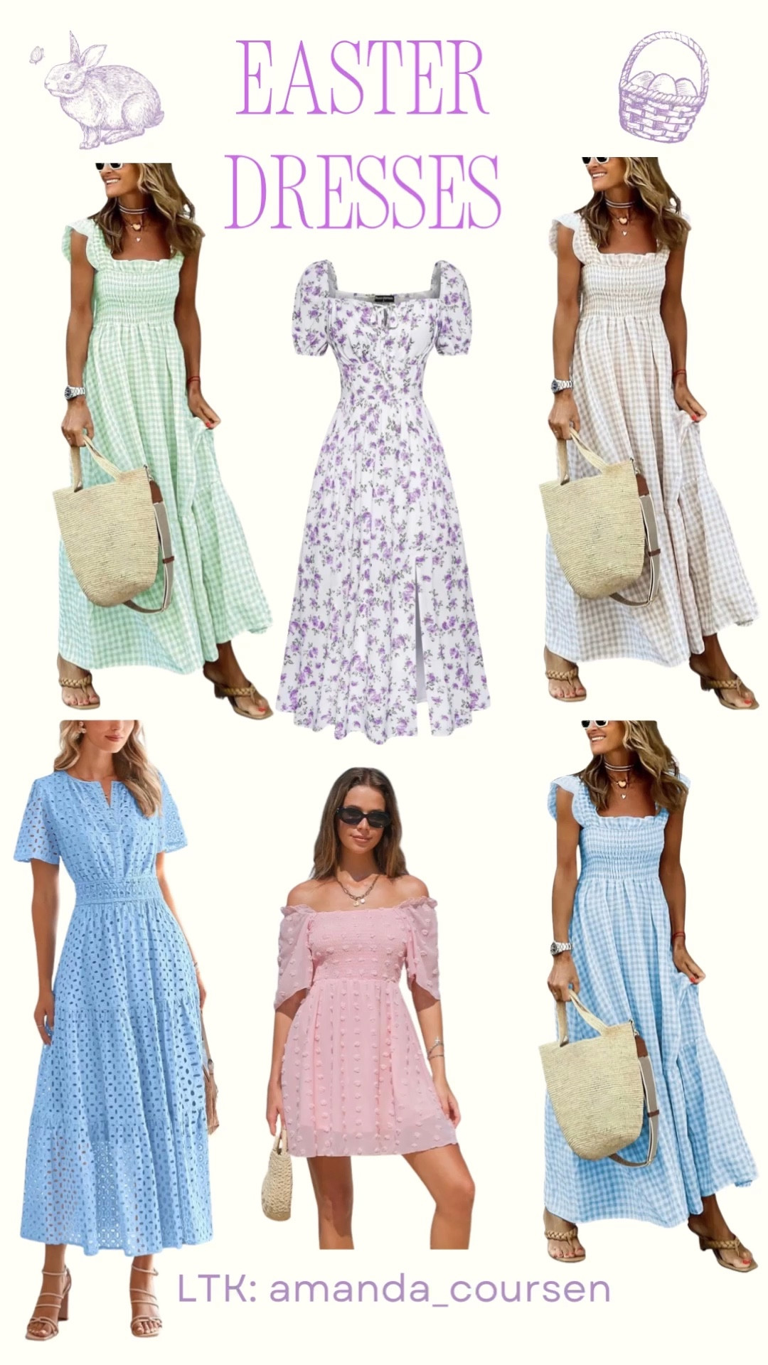 Easter dress season is here 🌸 and we found the prettiest options on Amazon that will actually arrive in time.

Think feminine, flowy styles in the dreamiest spring colors… florals, soft blues, purples, yellows, pinks, and neutrals that feel effortless and elevated.

Whether you’re looking for a long dress for church or brunch, or a shorter, easy throw-on style for a family day, these are the pieces we’re loving this year.

Everything is linked and ready to ship—so you can skip the stress and still look put together for Easter weekend.

#easterdresses #springdresses #floraldresses #maxidresses #shortdresses

Easter dresses
Amazon fashion
Spring style
Easter outfit
Floral dress
Spring dresses
Women’s fashion
Amazon finds
Flowy dress
Feminine style
Pastel outfits
Easter style
Mom style
Affordable fashion
Dress season

#LTKSeasonal
