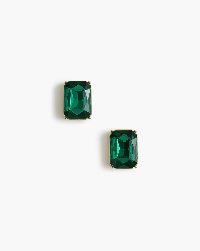 Crystal stud earrings | J.Crew Factory