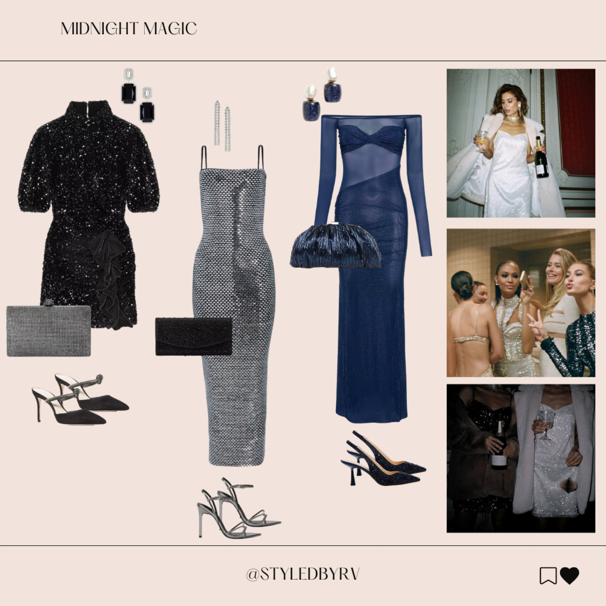 glitz and glam for your NYE holiday party 🖤✨🪩🍸

#LTKStyleTip #LTKShoeCrush #LTKHoliday