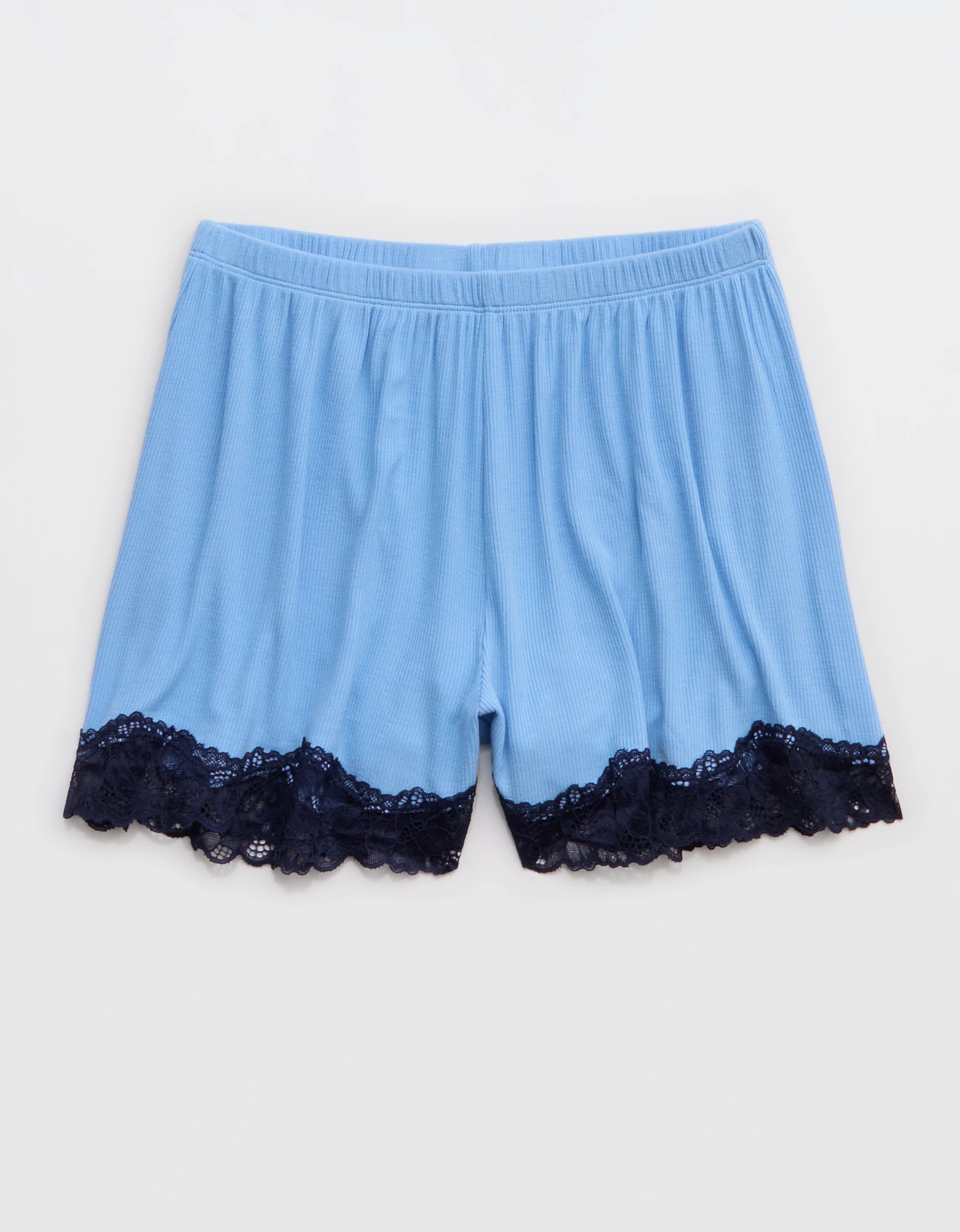 OVERSLEPT by Aerie Real Soft Ribbed Pajama Short | Aerie