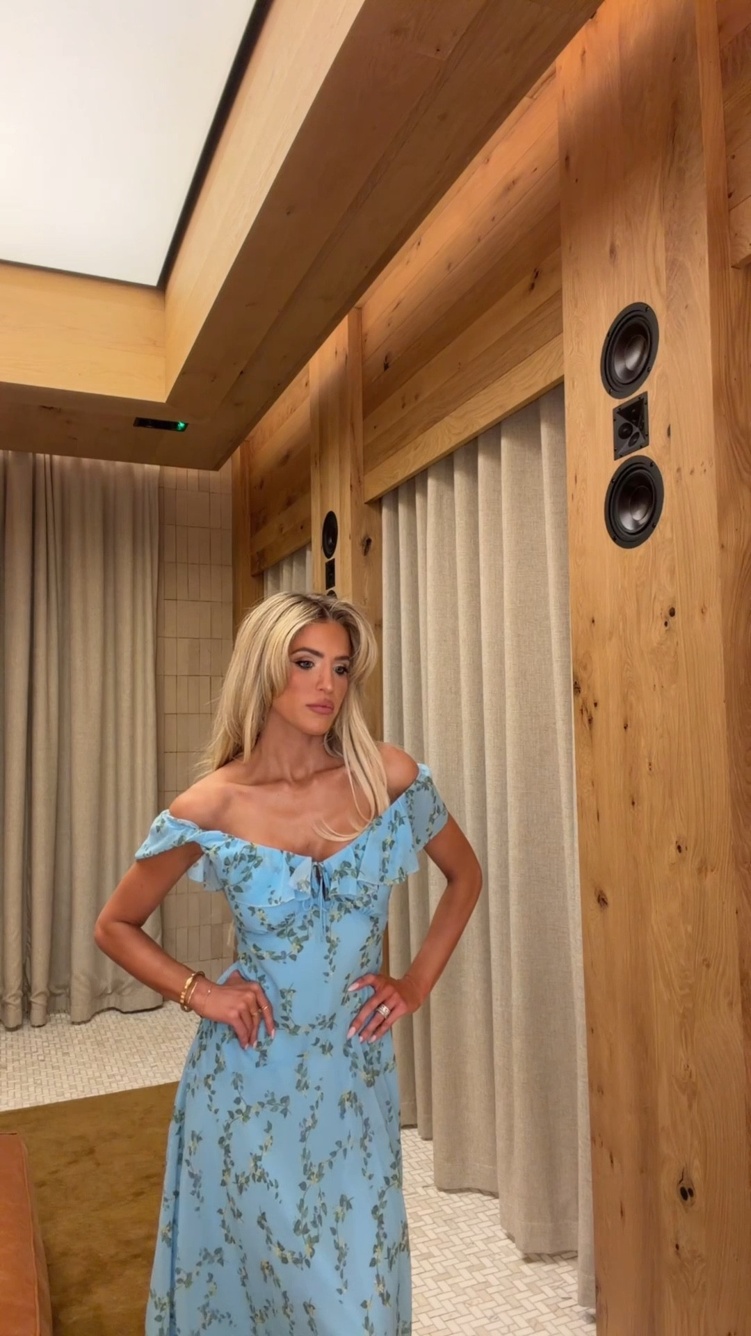 Brb booking a trip to Italy ASAP 🩵🪷 This dress altered my brain chemistry. Material and shape is unbeatable. 

wearing size XS 

#LTKvacation #italiansummer 

#LTKootd #LTKdayinmylife #LTKgrwm