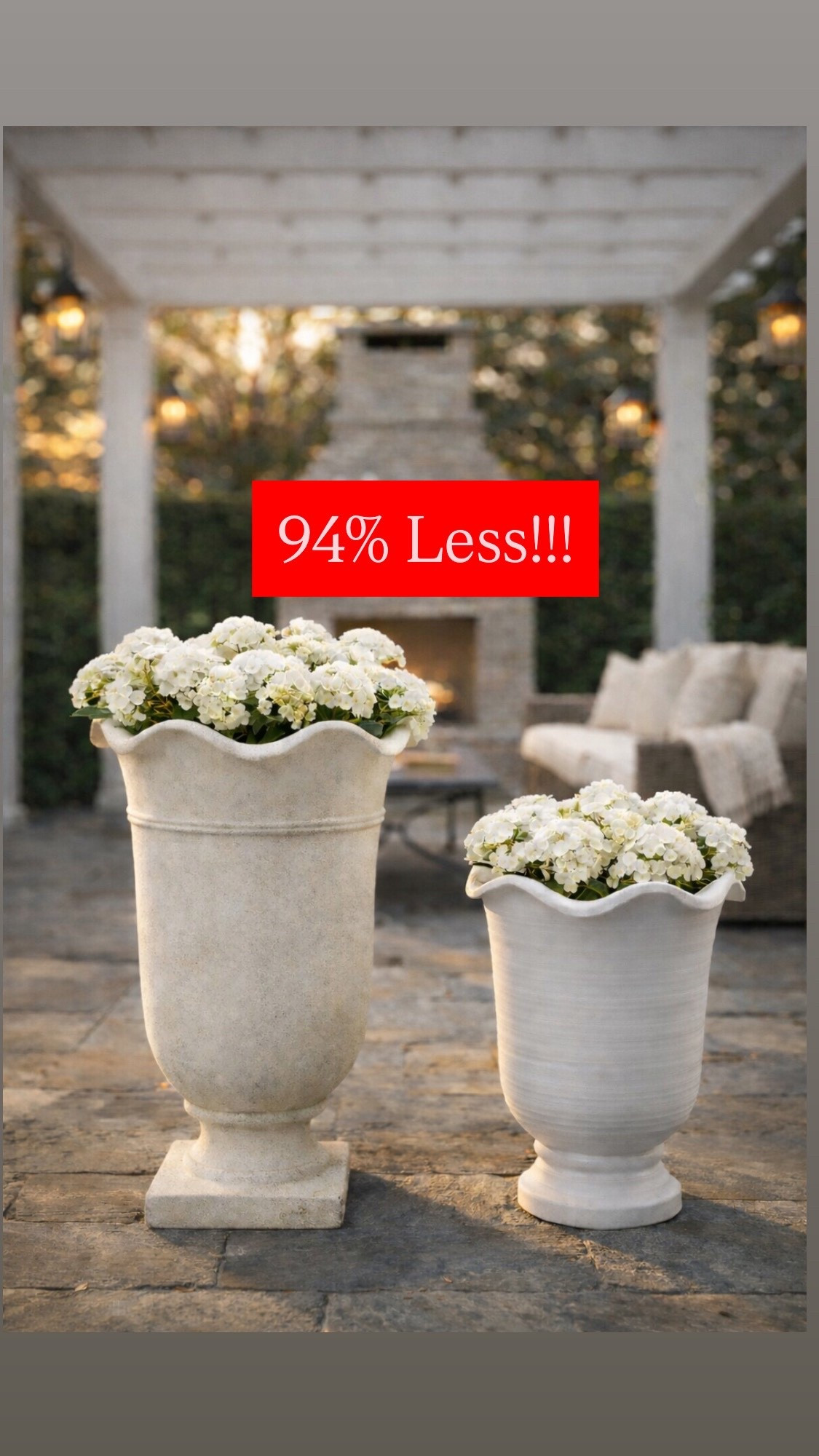 Frongate vs Home Depot 

Planters, scalloped urn, oversized, outdoorr

#LTKHome #LTKSpringSale #LTKSaleAlert