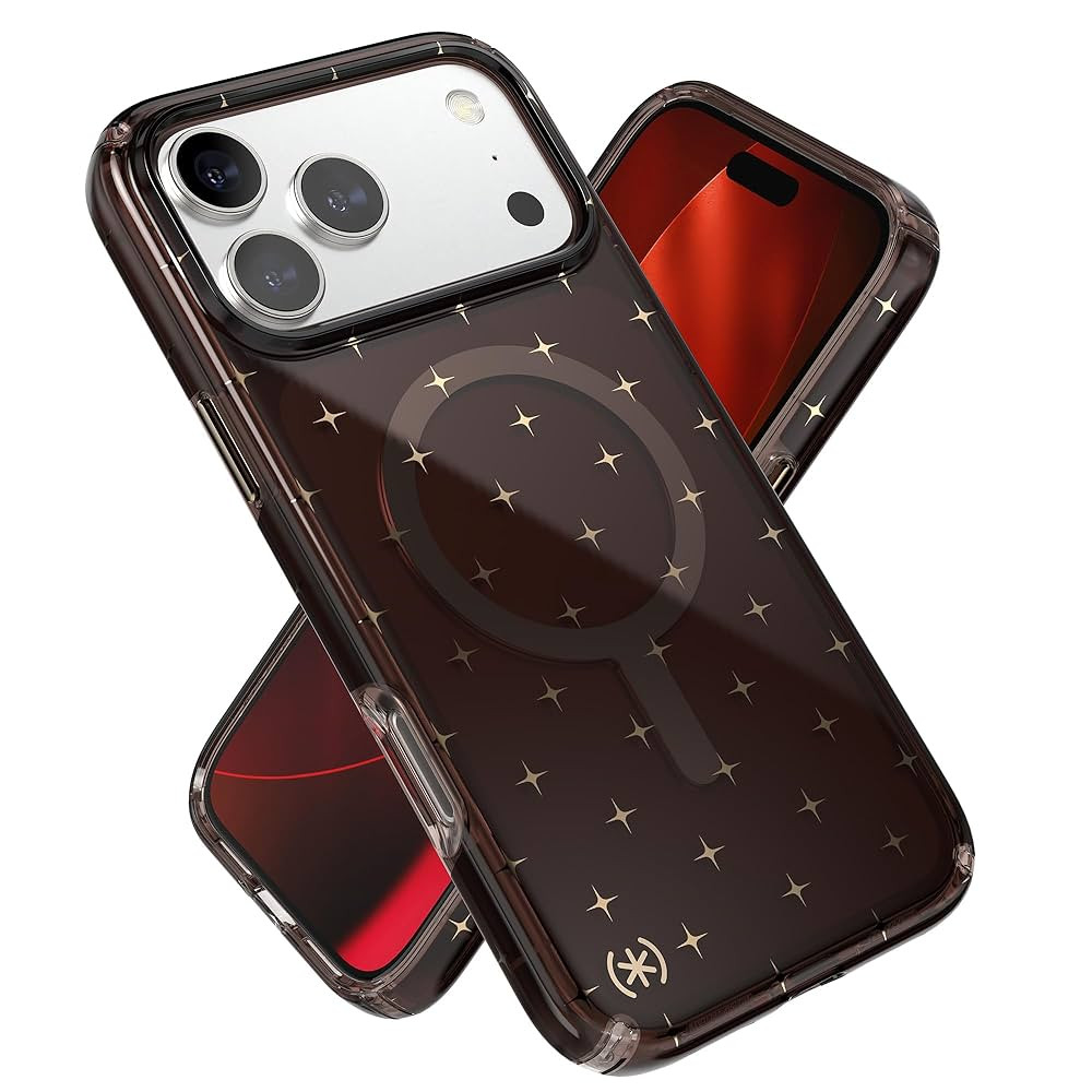 Speck Presidio LUX for iPhone 17 Pro Max Case, MagSafe-Compatible, Slim Protective Case, Luxury S... | Amazon (US)