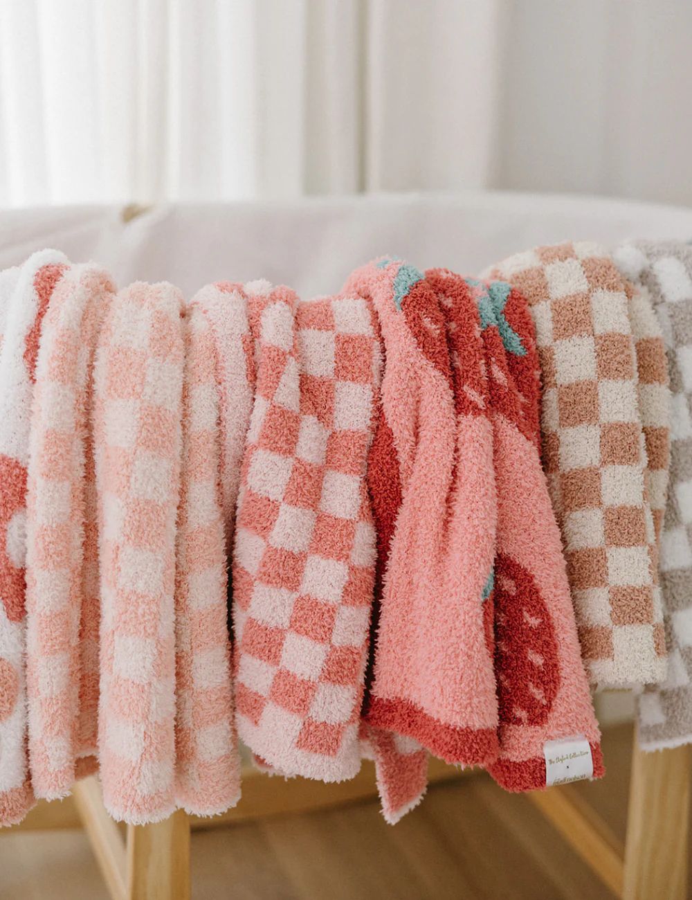 TSC x Madi Nelson: Strawberries Buttery Blanket | The Styled Collection