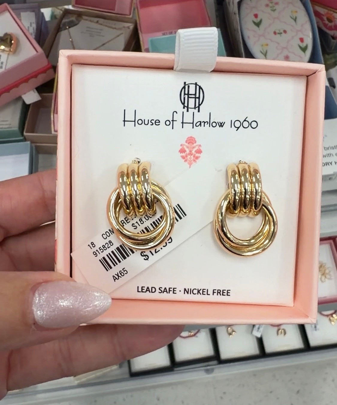 Heaven Mayhem look for less earrings at TJ Maxx!! I found the gold and silver two tone version online!!

#LTKSaleAlert