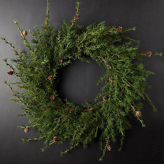 Faux Larch Wreath | Terrain