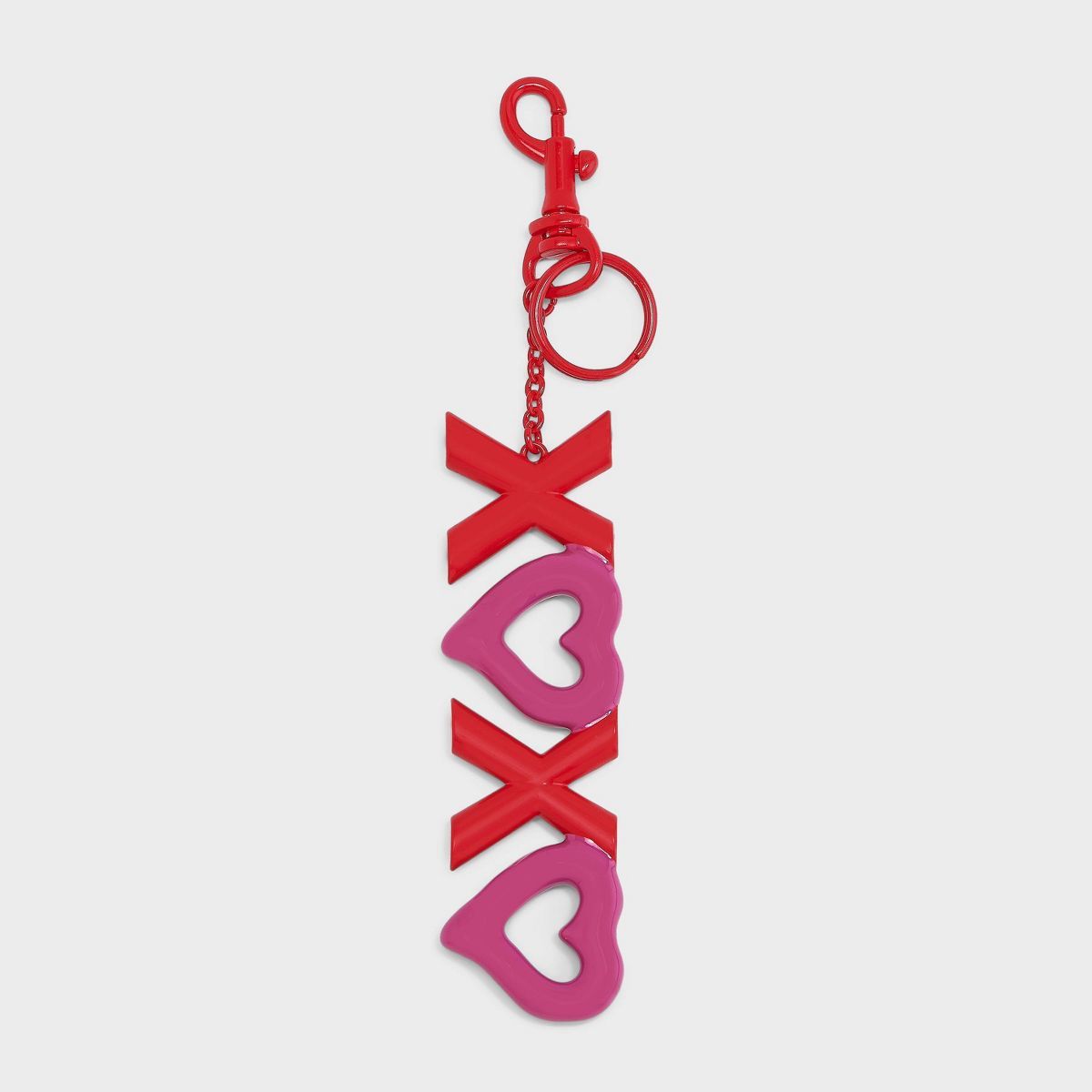 SUGARFIX by BaubleBar Kisses and Hugs Keychain - Pink/Red | Target