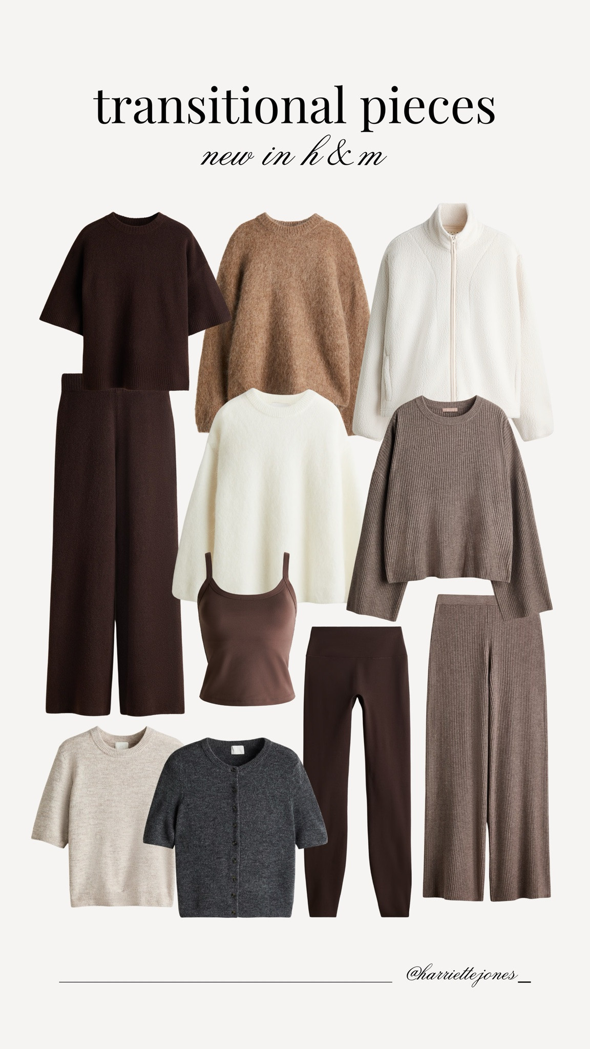 Transitional new in pieces from H&M 🍂 all the cosy, work from home feels

#LTKautumn #LTKstyletip