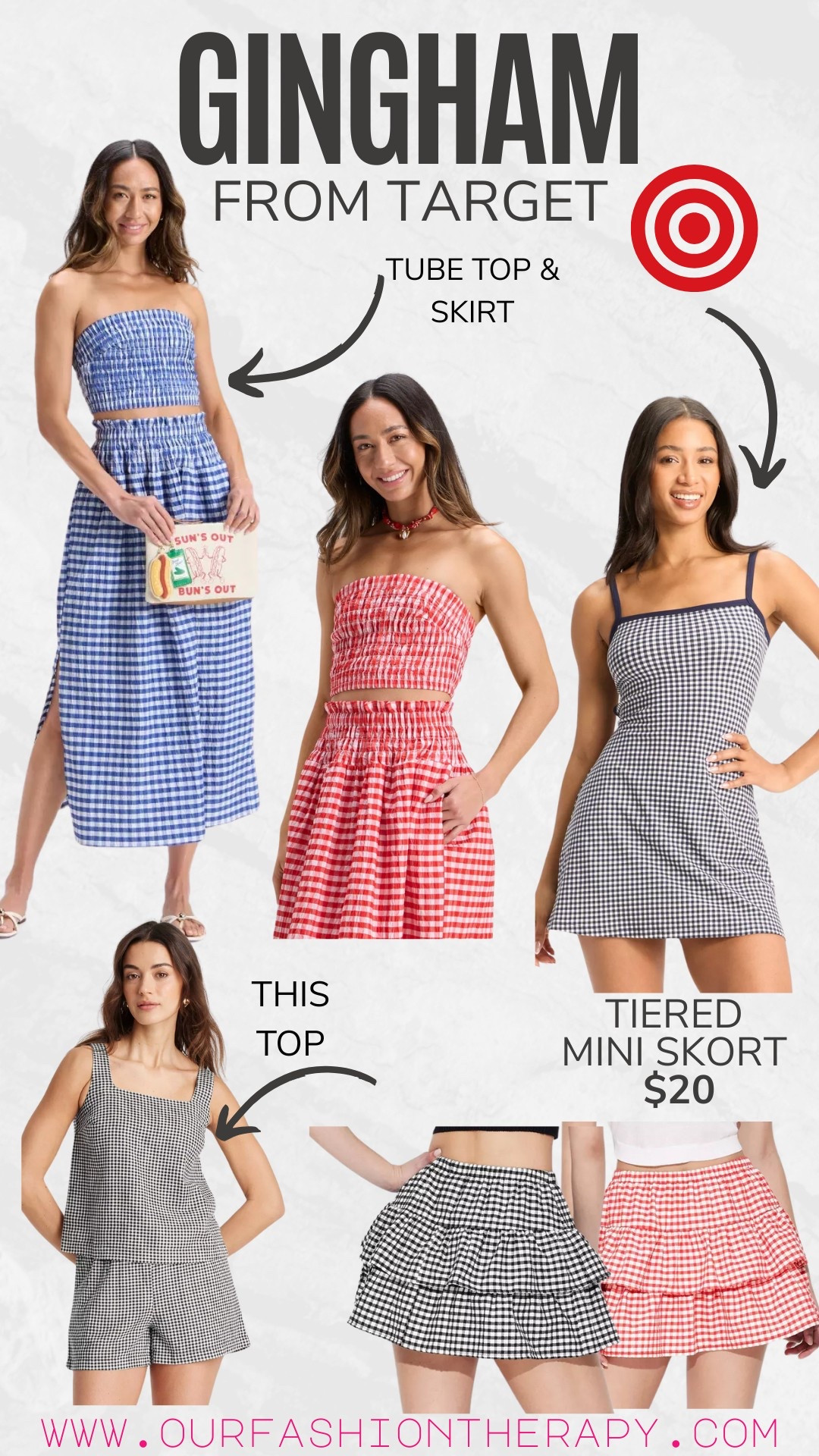 Gingham finds from Target

#LTKSeasonal #LTKStyleTip #LTKSummerEdit