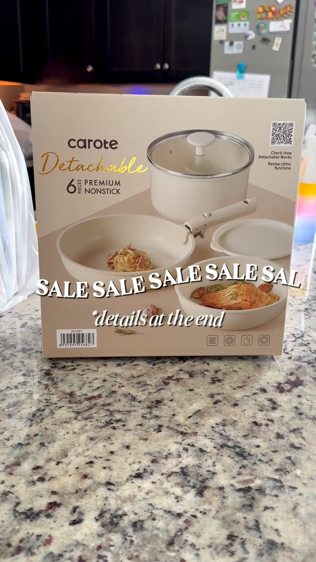 ✨ SALE ALERT ✨
You won’t believe this deal! The Carote 15-Piece Nonstick Cookware Set (with detachable handles 🙌) is marked down from $179.98 to just $56.99 on Walmart.com 🤯

Nonstick & premium quality
Detachable handles = easy storage
70%+ OFF right now!

Hurry—this price won’t last! 🛒

#LTKSaleAlert #LTKHome #LTKFindsUnder50