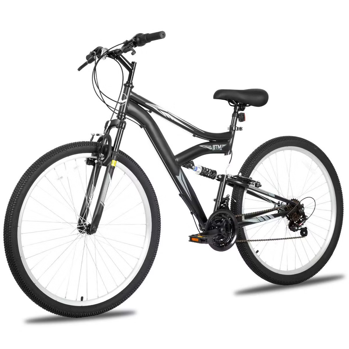 Hykolity 26/27.5-Inch Mountain Bike, Mens Womens, Steel Full Suspension, 18-Speed, Adjustable Sad... | Target