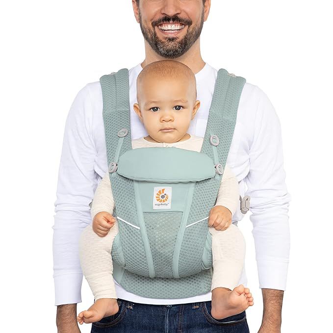 Ergobaby Omni Breeze All Carry Positions Breathable Mesh Baby Carrier Newborn to Toddler with Enh... | Amazon (US)
