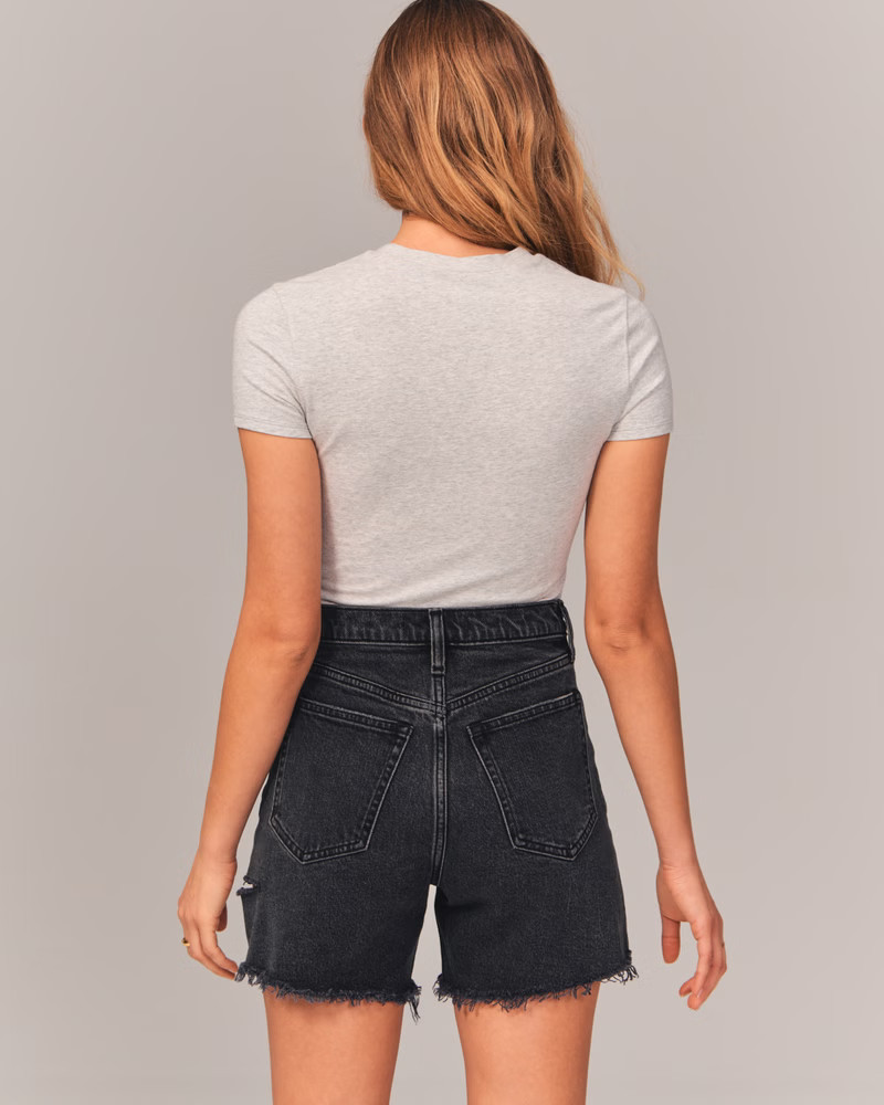 High Rise Dad Short | Abercrombie & Fitch (US)