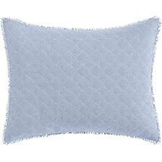 Laura Ashley Mila Throw Pillow, 16x20, Blue | Amazon (US)