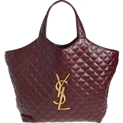 Maxi Quilted Leather Shopper | Nordstrom