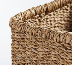 Safi Handwoven Seagrass Basket Collection | Pottery Barn (US)
