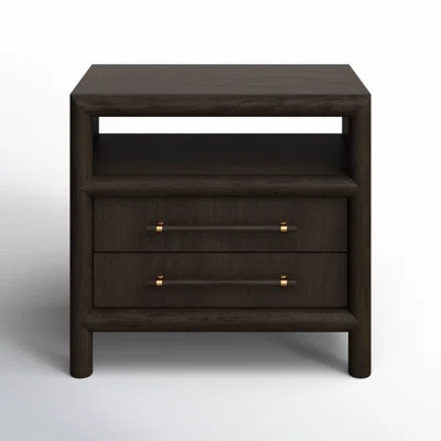 Colleen 2 - Drawer Nightstand in Brown | Wayfair North America