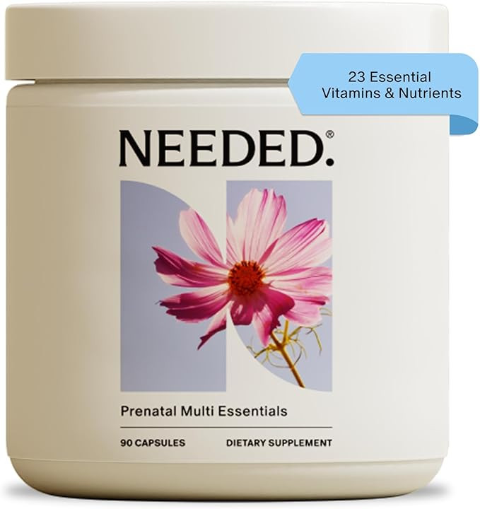 Needed. Multivitamin for Prenatal | Prenatal Multi Essentials Capsule - Pregnancy, Breastfeeding,... | Amazon (US)