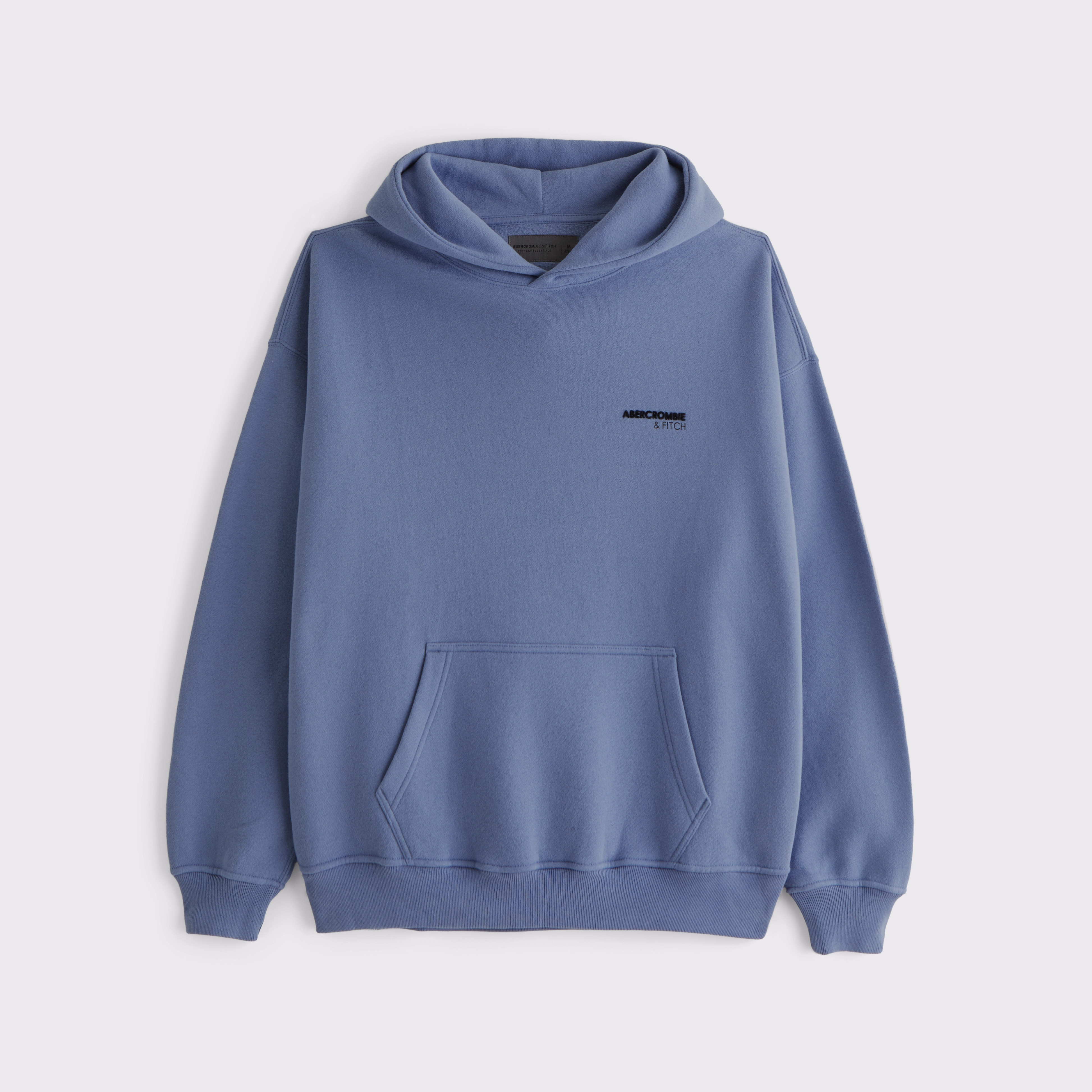 Micro-Logo Popover Hoodie | Abercrombie & Fitch (US)