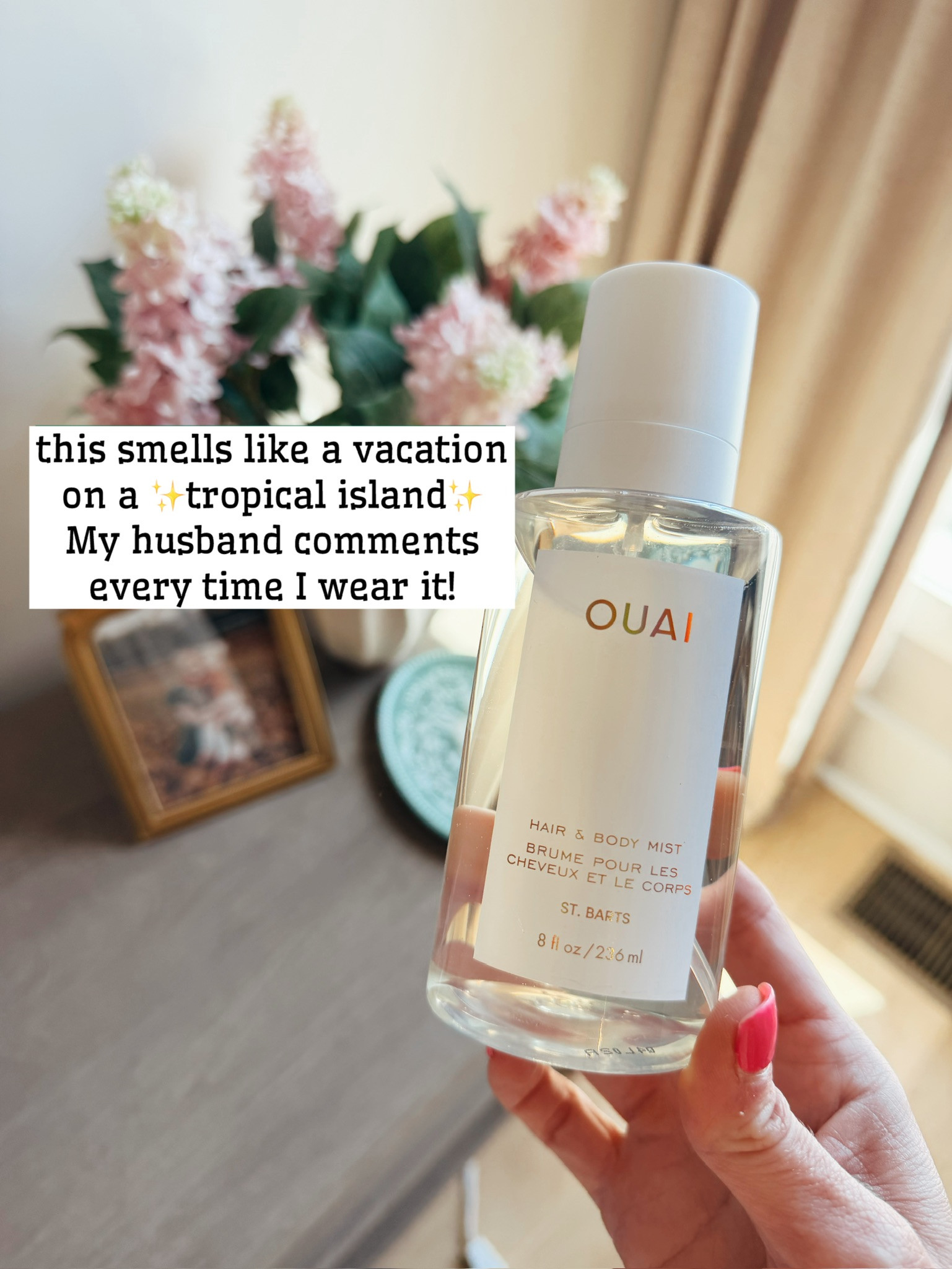 This OUAI hair & body mist smells like a tropical vacation!!

summer beauty, target finds, finds under 50, summer essentials, elaina zinke 

 #LTKselfcare #LTKSeasonal #LTKBeauty
