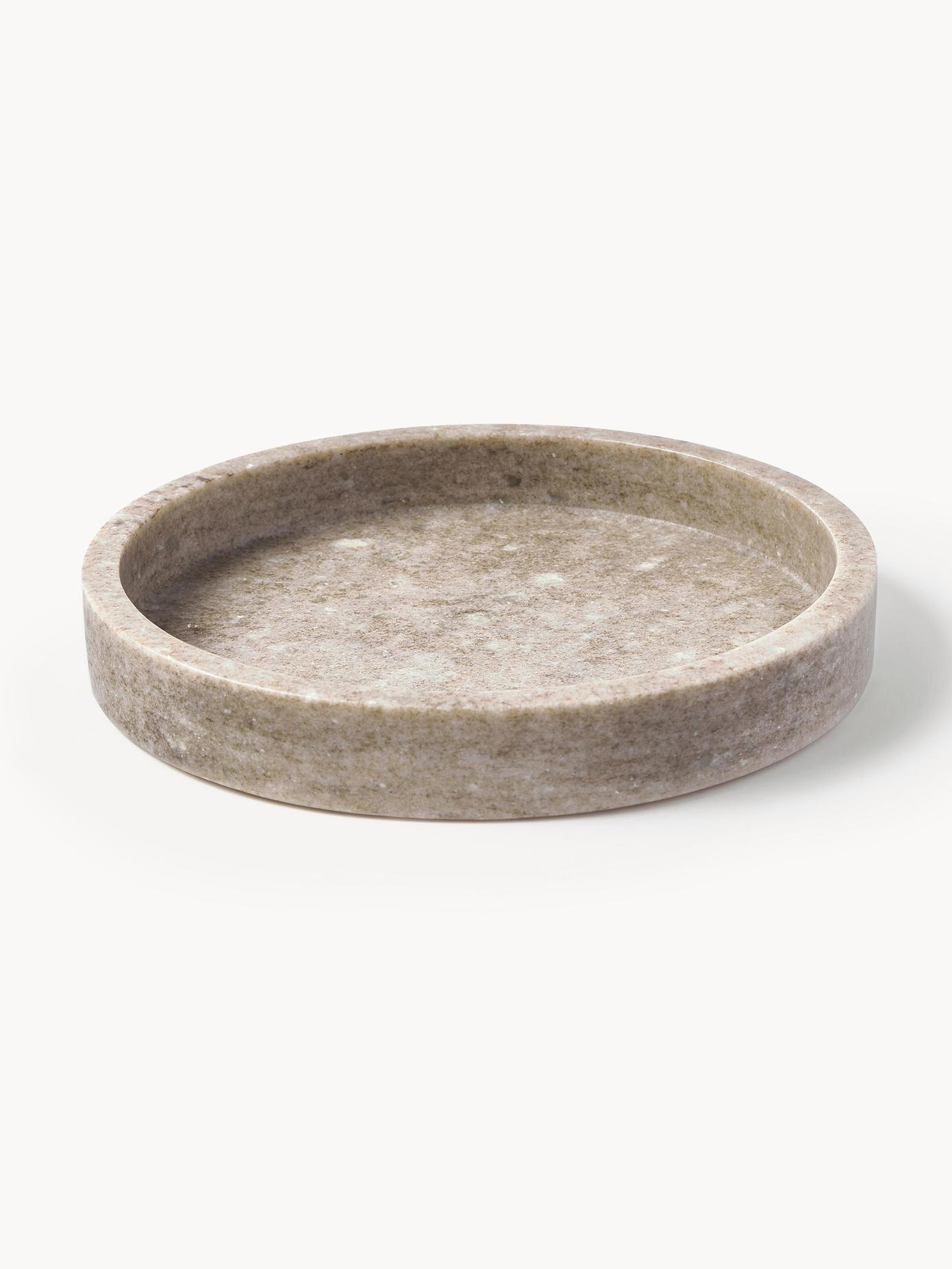 Round decorative tray Venice made of marble | Westwing EU
