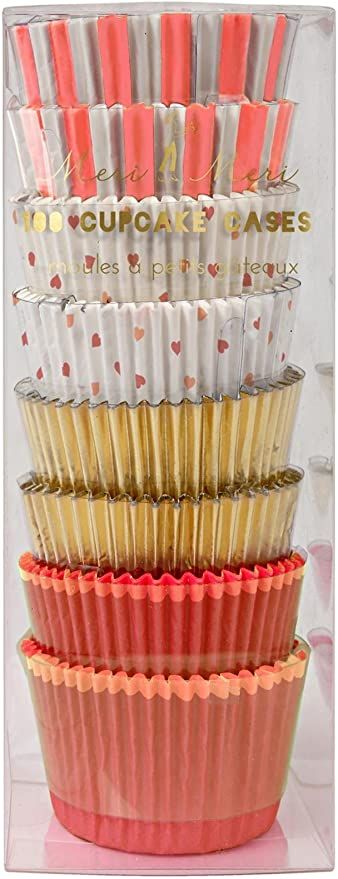Meri Meri 45-2074 Valentine Mini Cupcake Cases Novelty | Amazon (US)