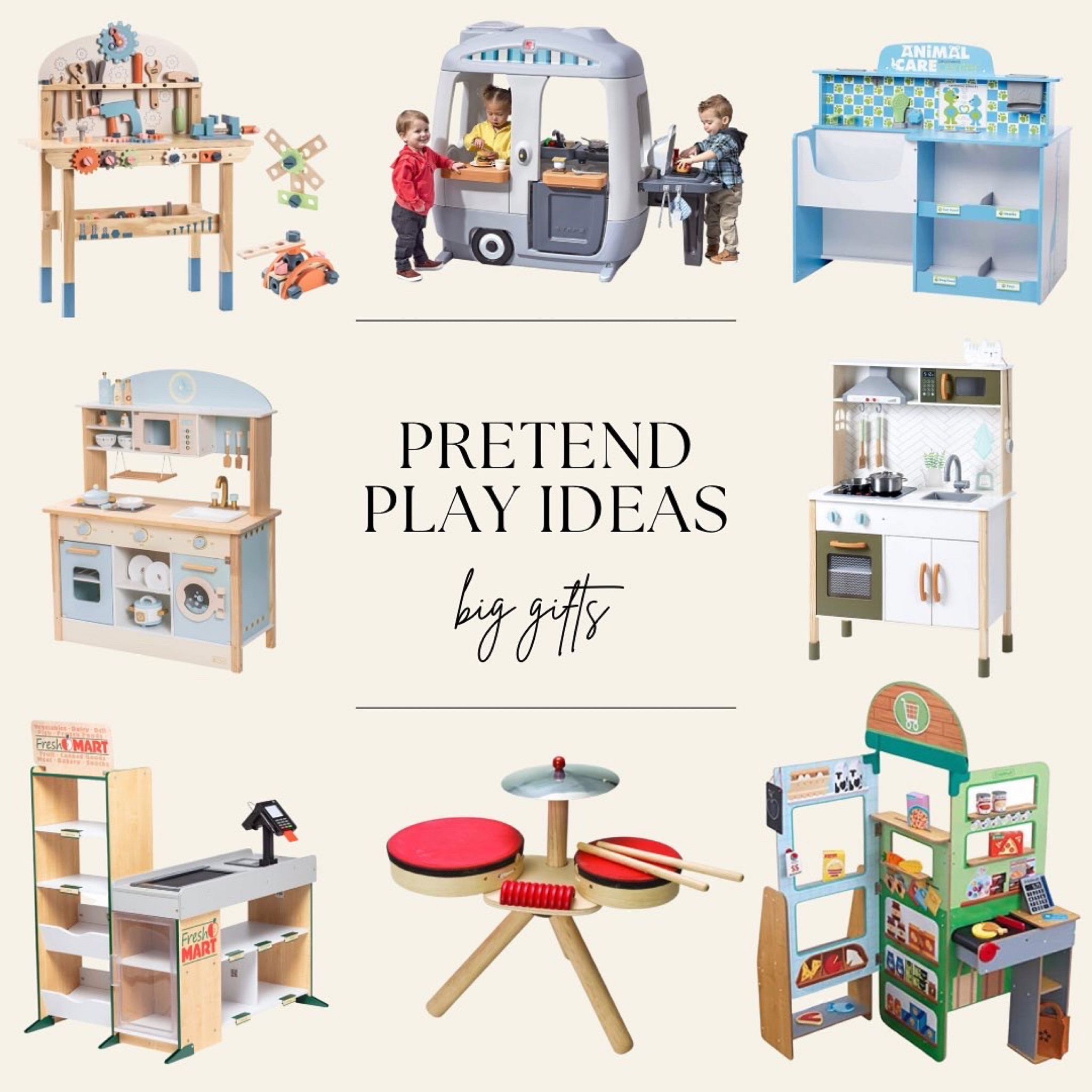 Big gift ideas for pretend play 🌈

#LTKGiftGuide #LTKkids #LTKSeasonal