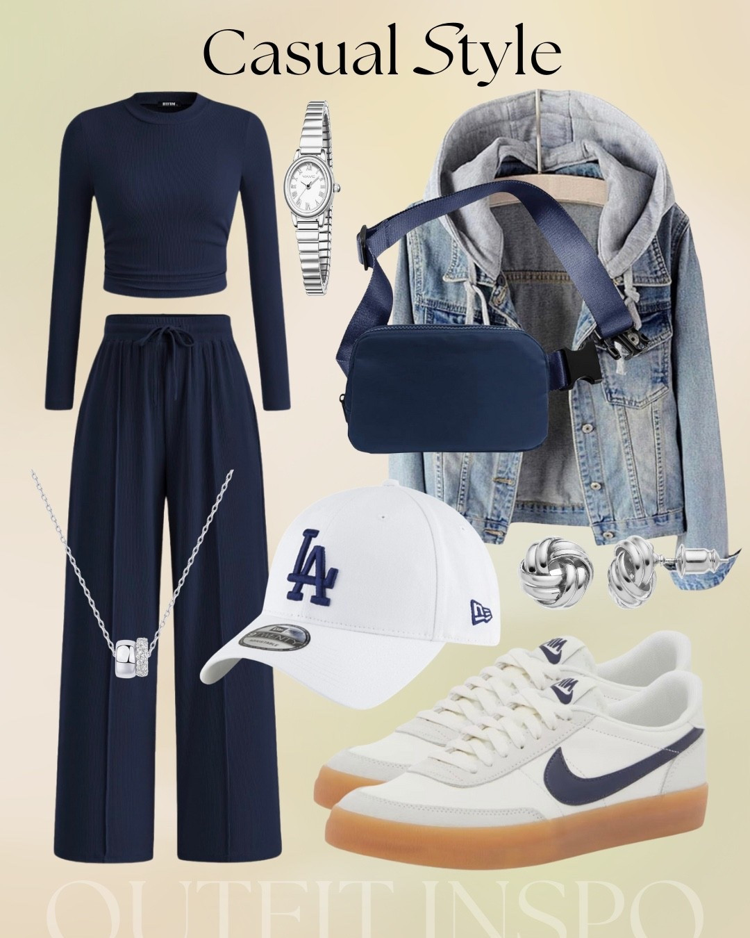 Navy casual style inspo! 

#LTKgrwm #LTKootd