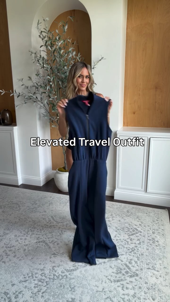 This elevated cloud fabric jumpsuit is perfect for travel - open in back and comes in length options! Comes in multiple colors - love the shawl collar detail and it also has pockets!

#airportoutfit #traveloutfits

#LTKdayinmylife #LTKootd #LTKTravel