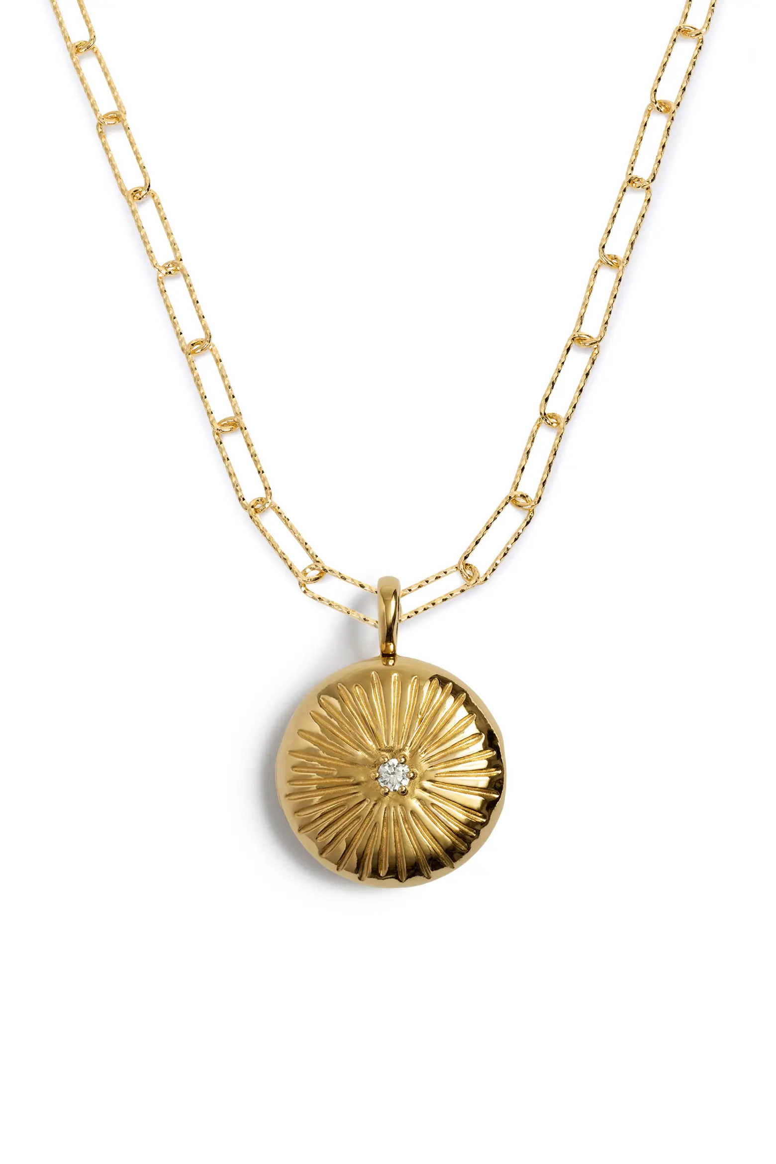 Diamond Essentials Locket Charm Pendant Necklace (Online Trunk Show) (Women) | Nordstrom | Nordstrom