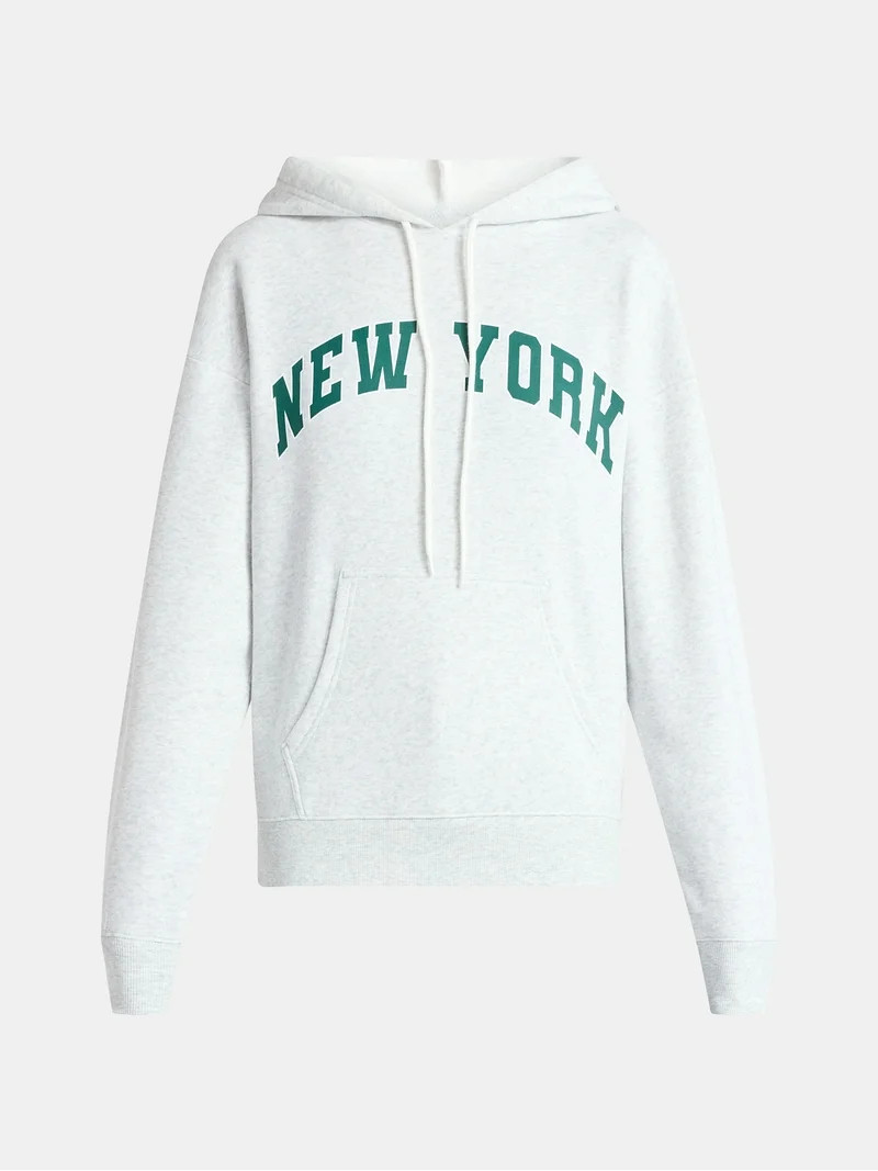 No Boundaries Essential Fleece Hoodie, Women's | Walmart (US)