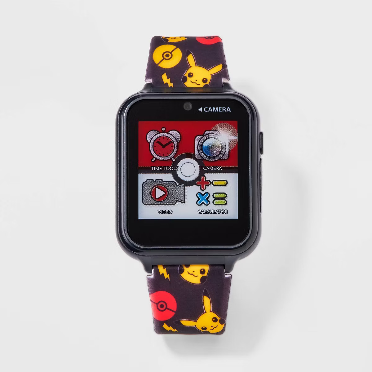 Boys' Pokemon Light-Up Interactive Watch - Yellow/Black | Target