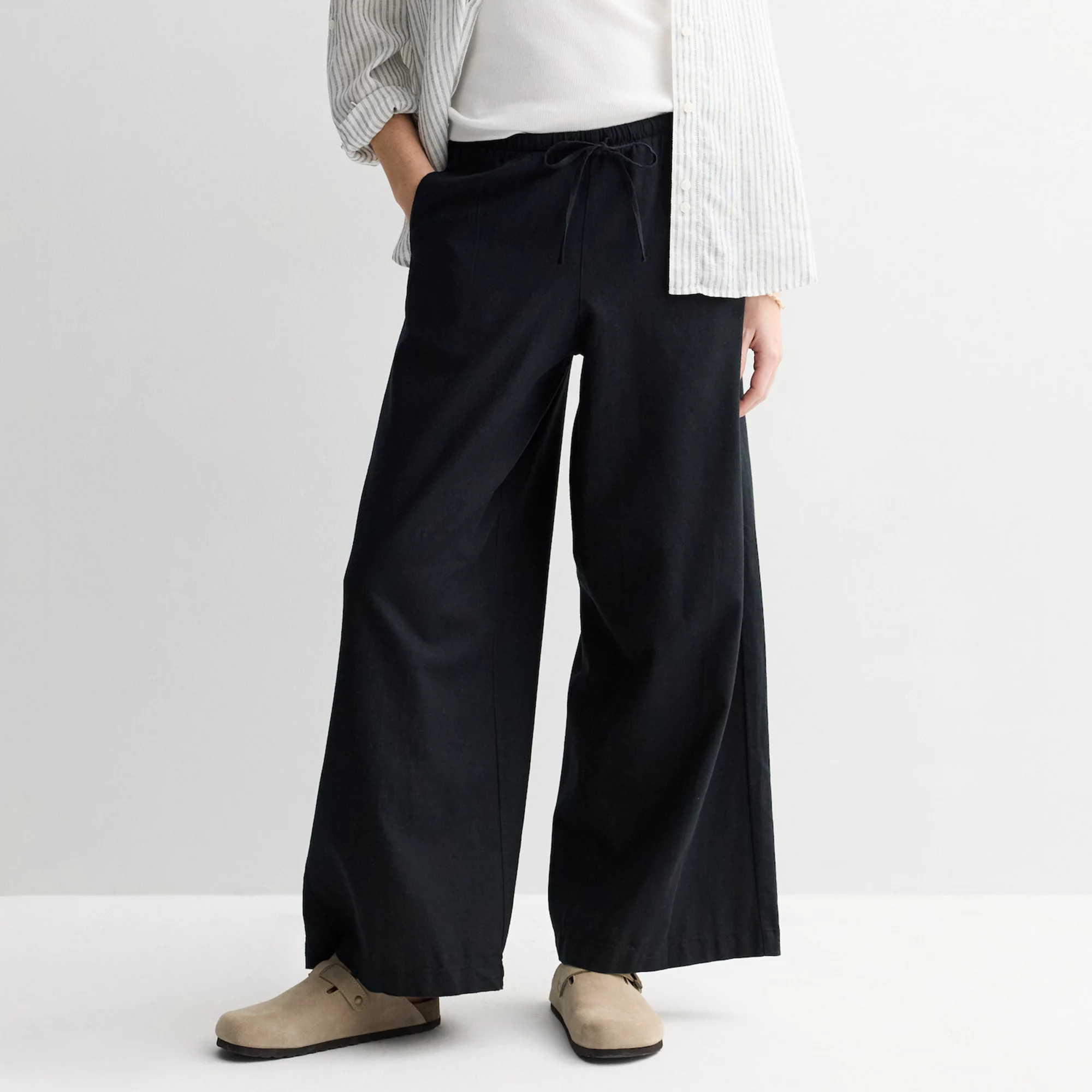 Women's Sonoma Goods For Life® Mid Rise Linen Pants, Size: Small, Manolo Green | Kohl's