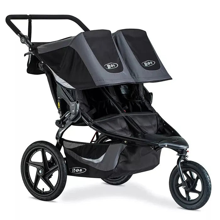 Bob Revolution Flex 3.0 Duallie Jogging Stroller - Graphite Black | REBEL (formerly Rebelstork)