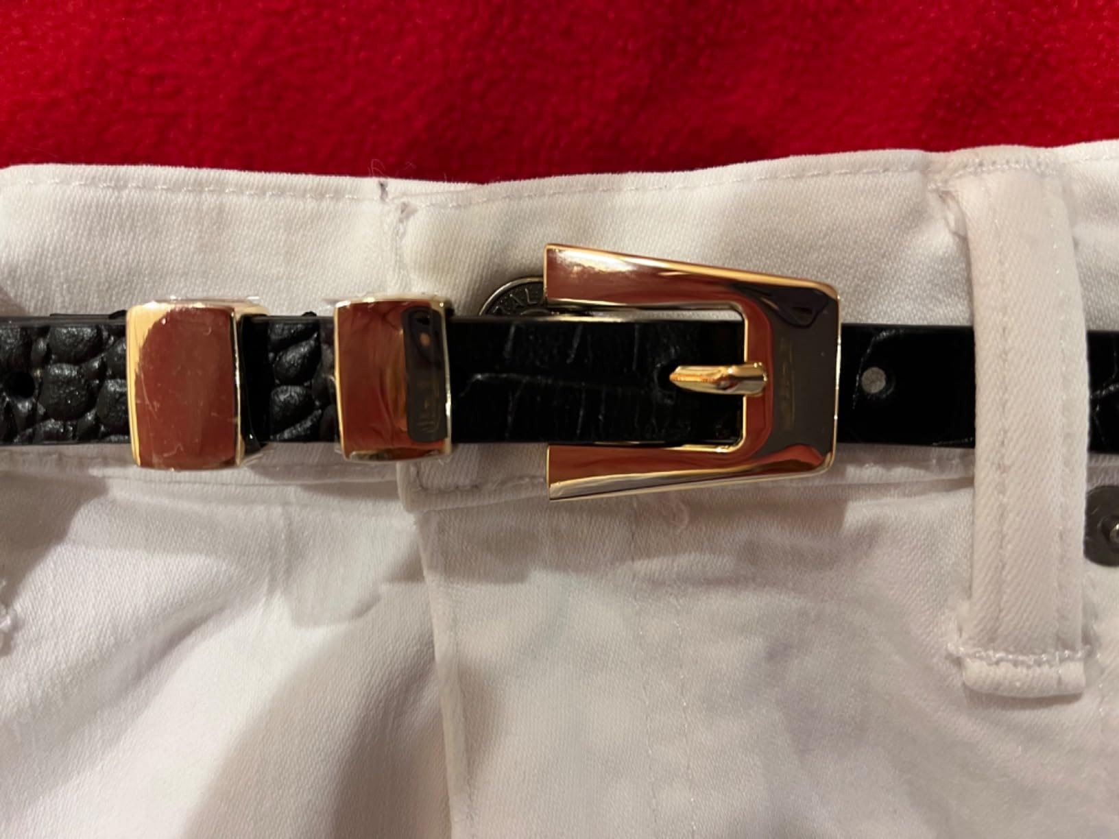 Genuine Leather Belt for Women Brown Leather With Smooth Oval Gold Metal Buckle Luxury Casual Fas... | Amazon (US)