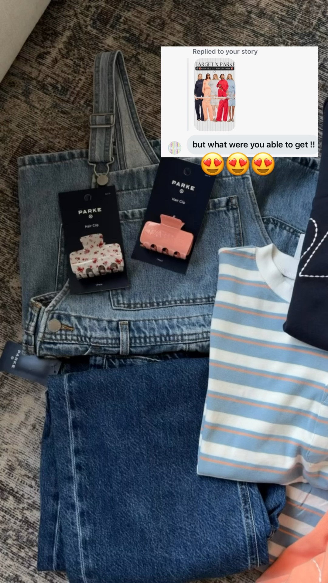 What I got from the @Target x @parke drop 

#LTKdayinmylife