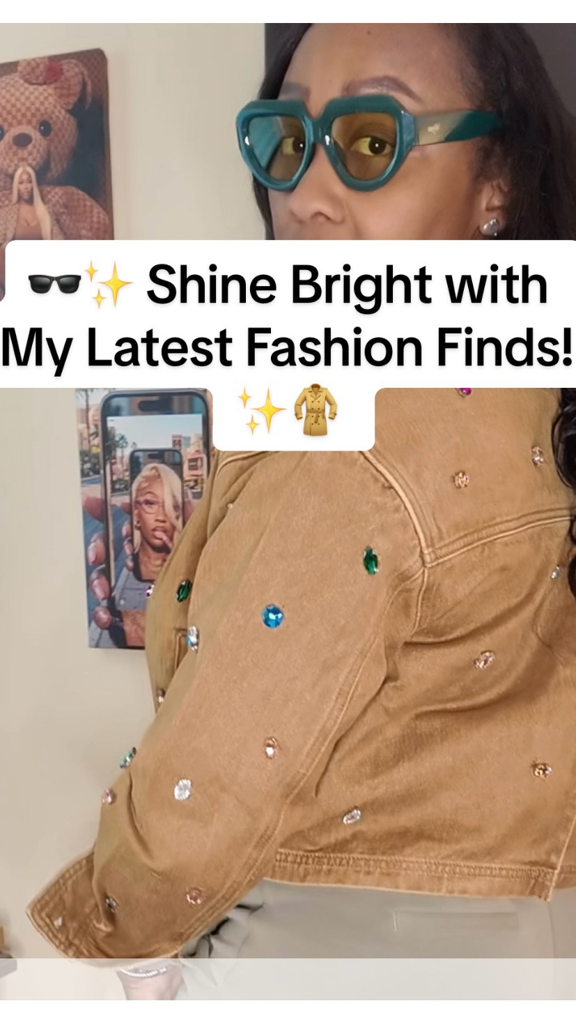 Hey fashionistas! 🌟 I just snagged some incredible new pieces that I HAD to share with you all. First up, these Wisdom Fashion House sunnies– can we talk about that green frame and yellow lens combo? 🕶️💚💛 They’re giving all the vibes!
But wait, there’s more! Check out this viral Avec Les Filles cropped barn-style jacket from Macy’s. 🧥✨ Those colorful rhinestone details are everything, and it’s surprisingly cozy! 💎💖
What do you think? Are these a must-have for your wardrobe? Let’s chat in the comments! 💬👇
Don’t forget to follow for more fashion reviews and styling tips! 💃✨ #FashionReview #AvecLesFilles #StyleInspo #MacysStyle #fashionvlog 

#LTKootd #LTKOver40 #LTKU