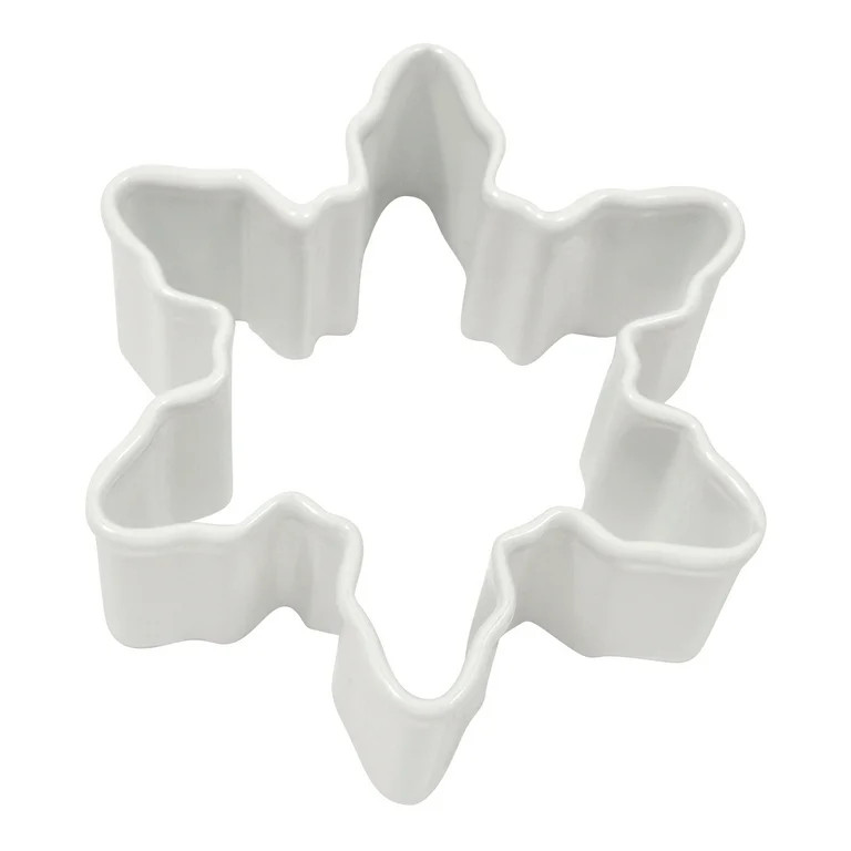R&M International Mini Snowflake Cookie Cutter #1 White | Walmart (US)