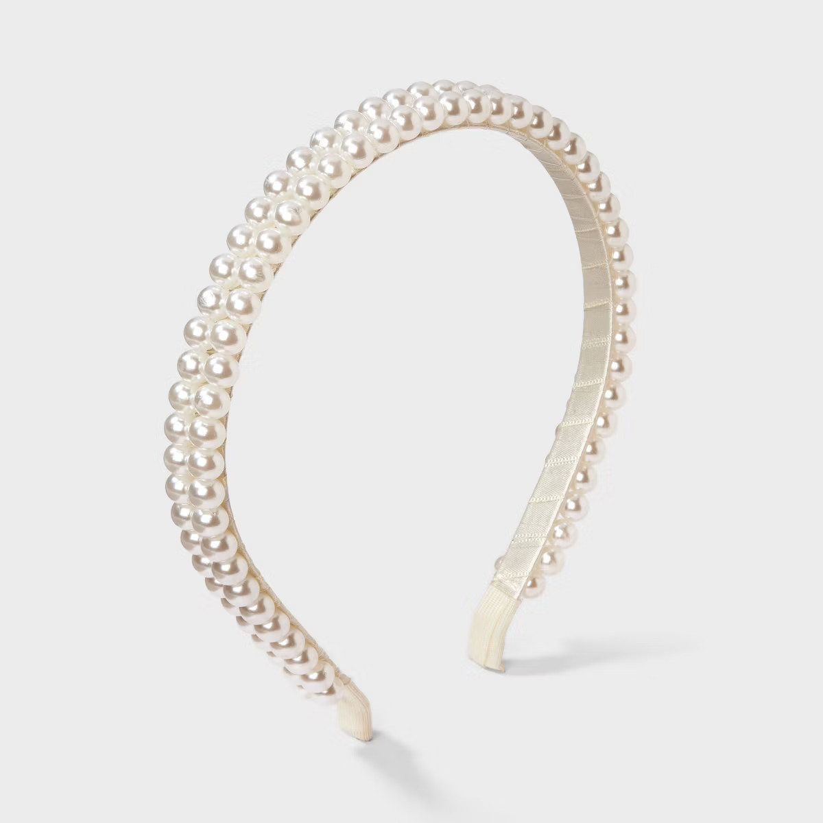 Girls' Pearl Headband - art class™ Ivory | Target