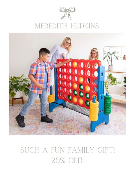 This giant connect four game board would make the perfect family gift! Game night fun gift for parents, kids, boys, girls on sale! Holiday gift ideas, Christmas gifts, family gifts, gifts for kids, boys, girls, mom, dad #familygifts #holidaygifts #giftideas #giftsforkids #gamenight 

#LTKHoliday #LTKsalealert #LTKfamily
